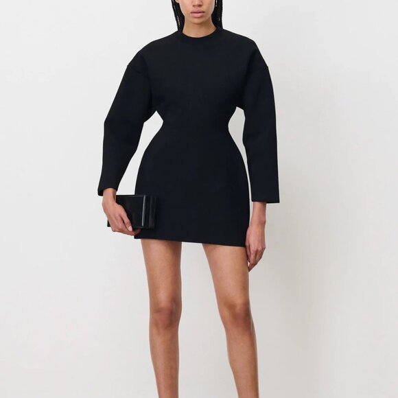 Balenciaga Hourglass Ribbed Knit Mini - Picture 1 of 7